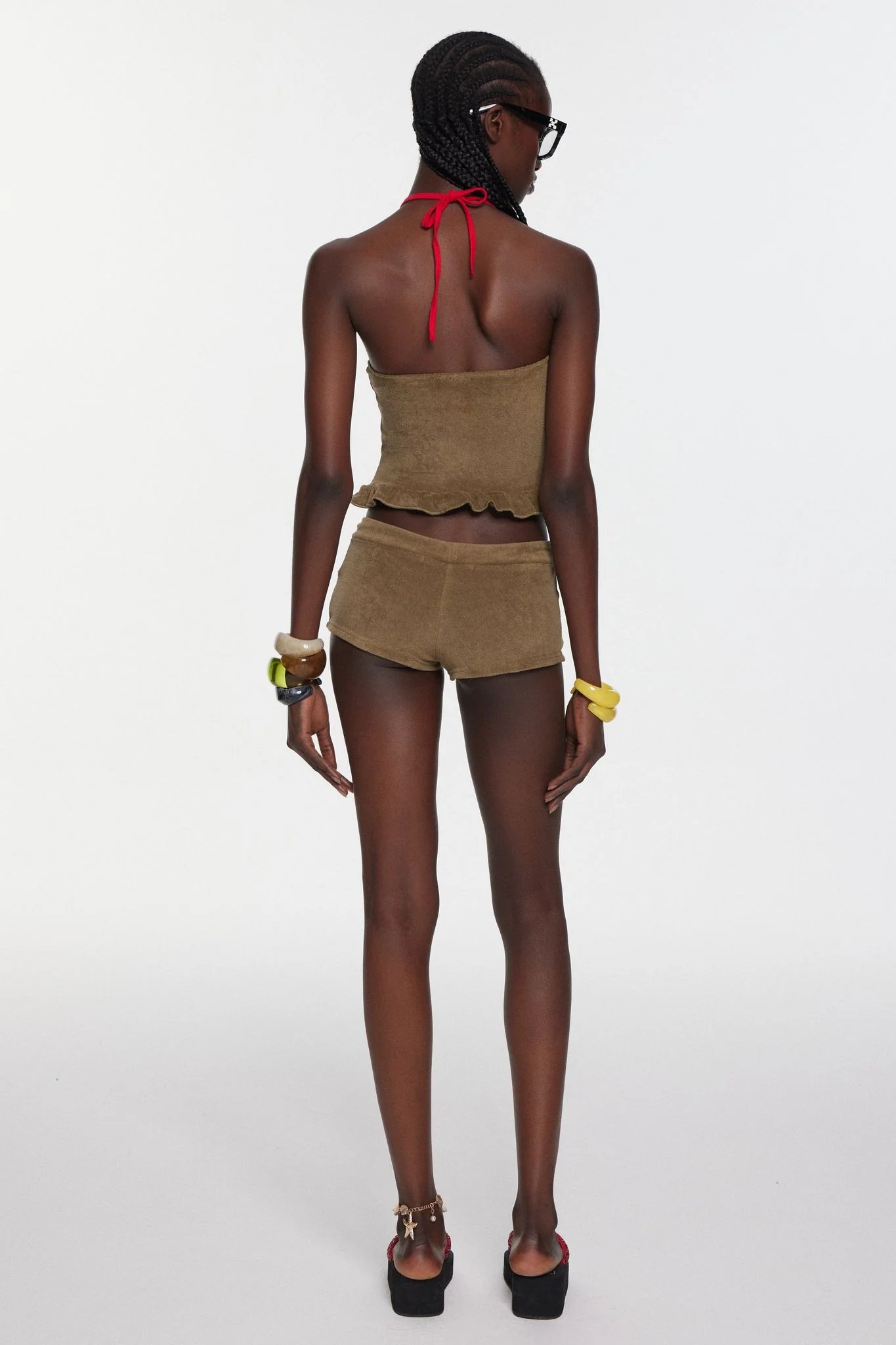 Alyse Shorts - Olive - Image 6