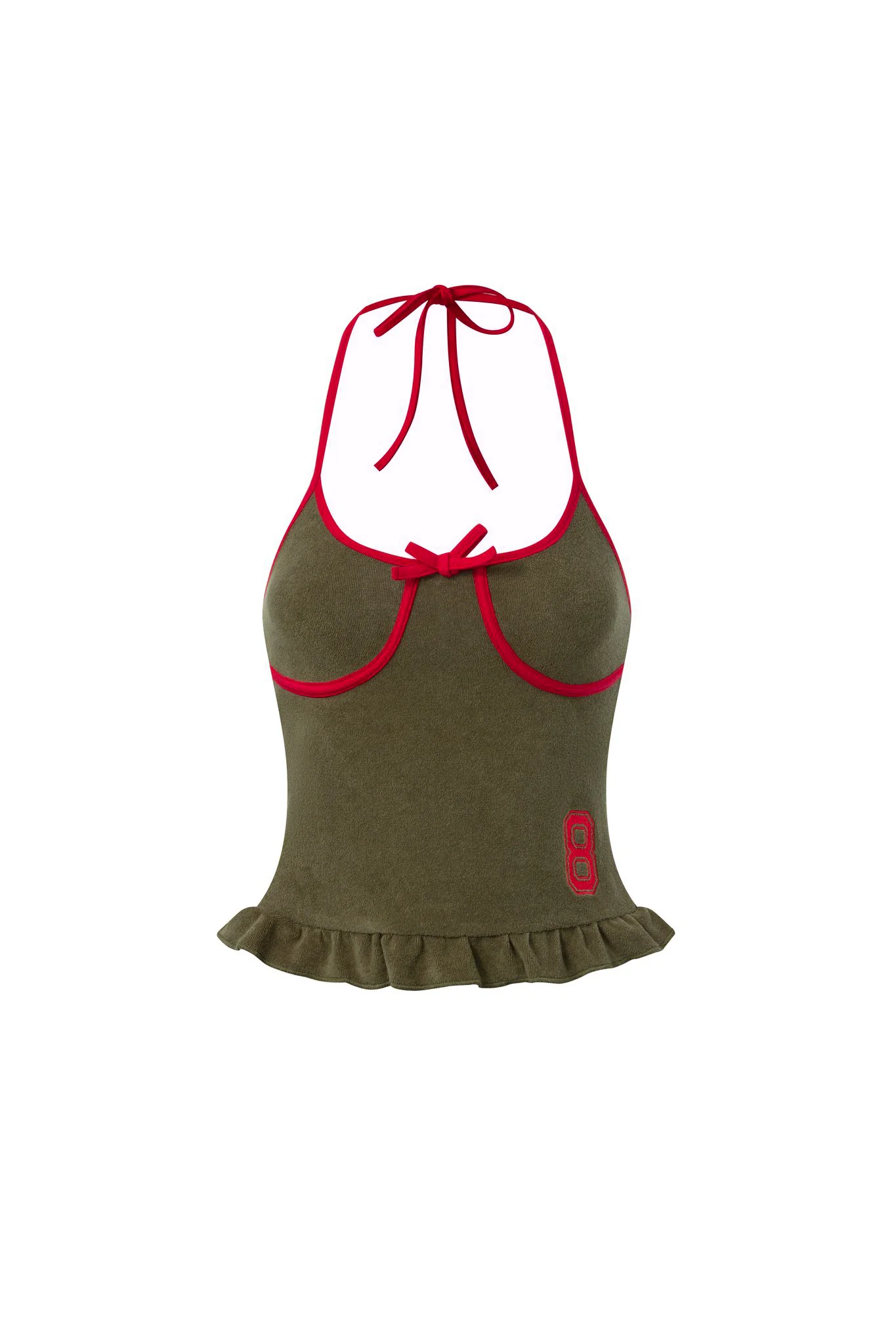 Alyse Top - Olive - Image 6