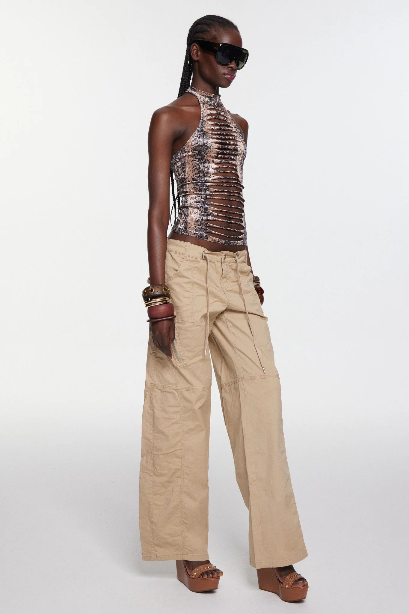 Carver Cargo Pants - Tan - Image 4