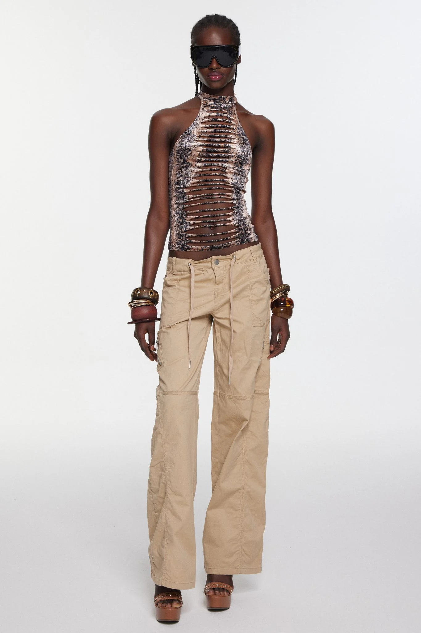 Carver Cargo Pants - Tan - Image 7