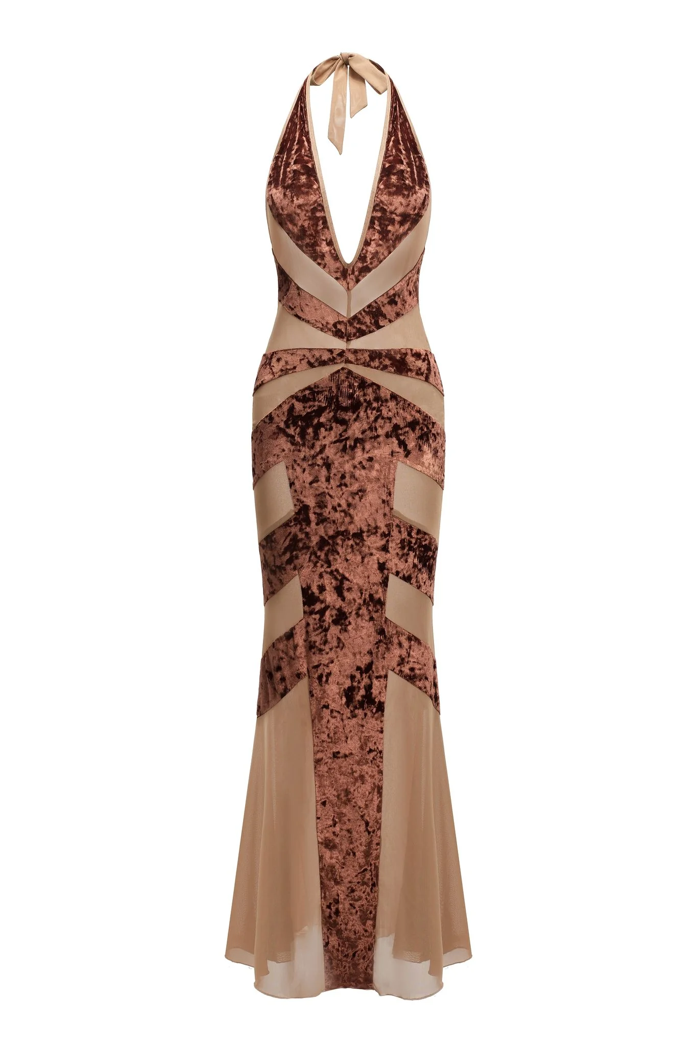 Ginevra Dress - Brown - Image 7