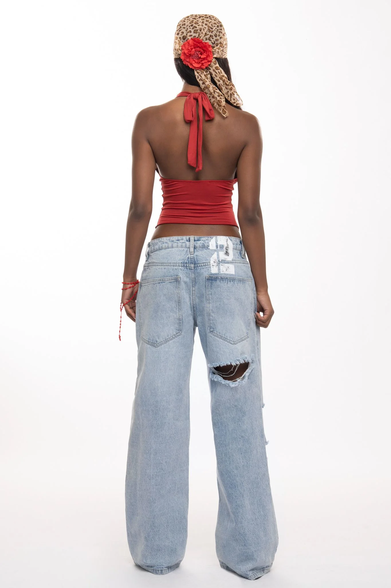 Ginny Top - Red - Image 6