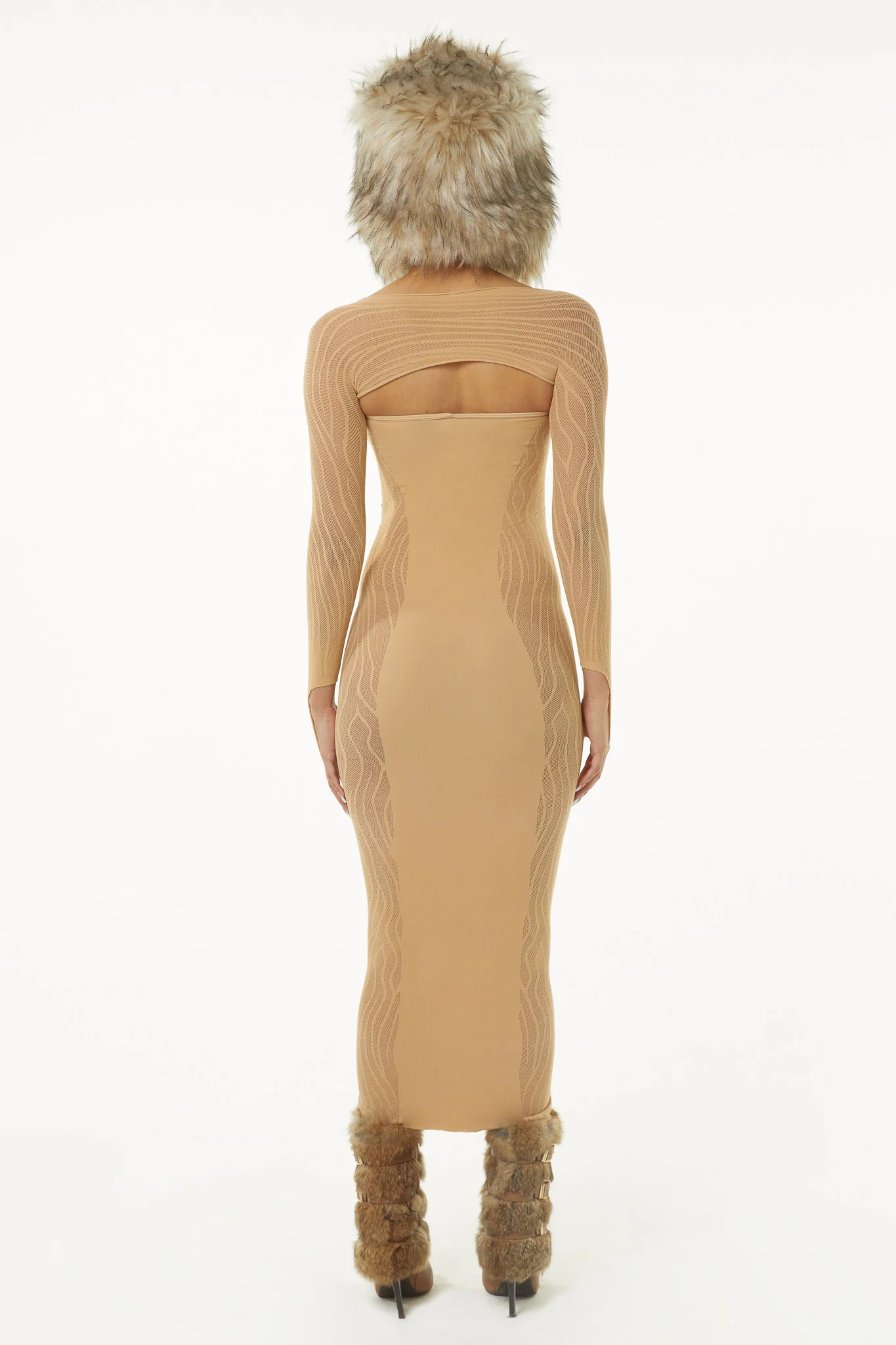 Hexen Dress - Nude - Image 6