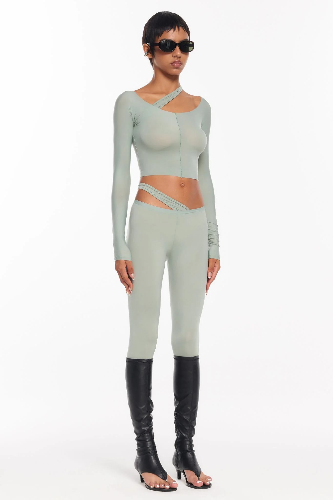 Hiko Leggings - Mint - Image 3