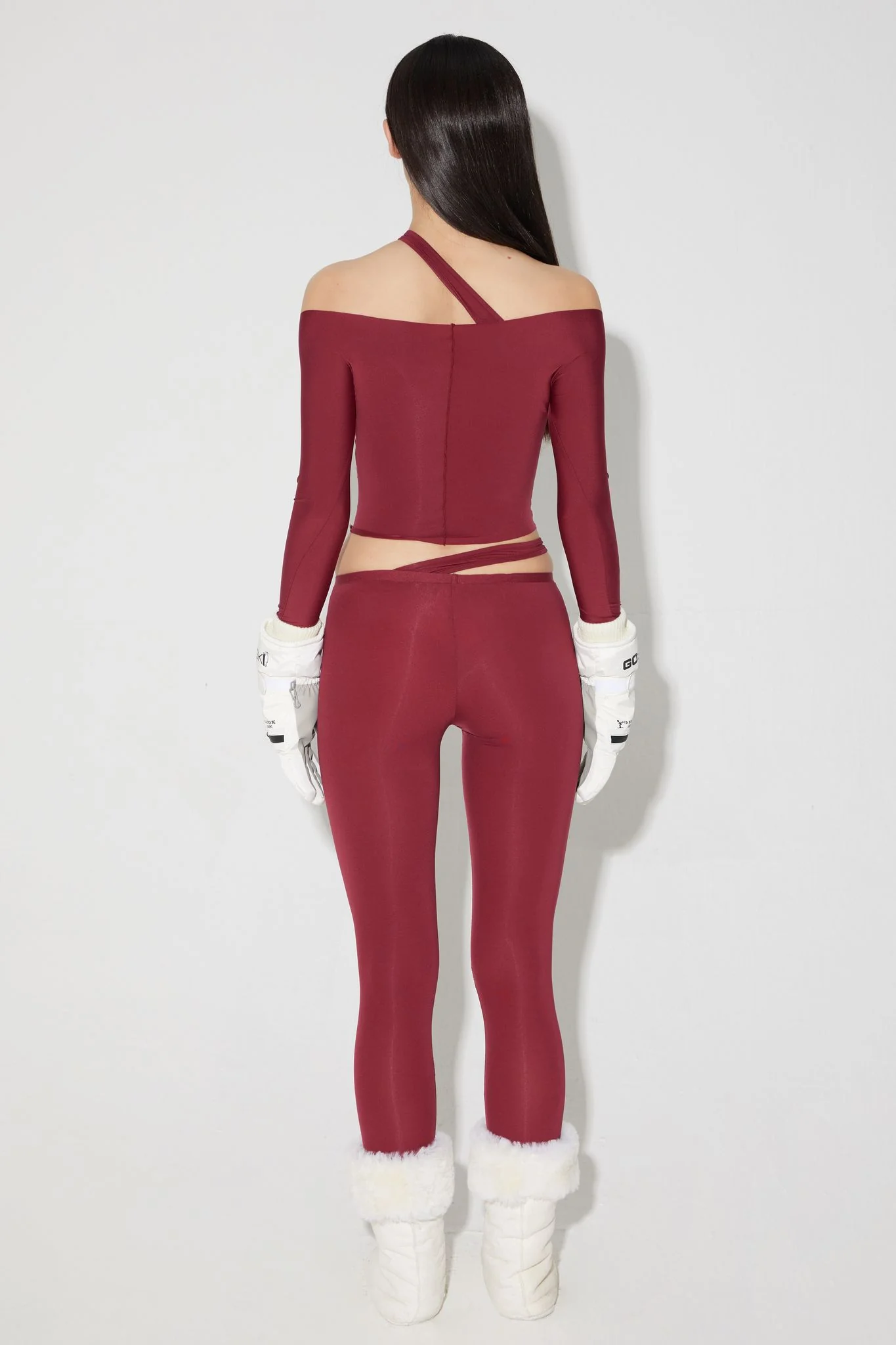 Hiko Top - Burgundy - Image 4