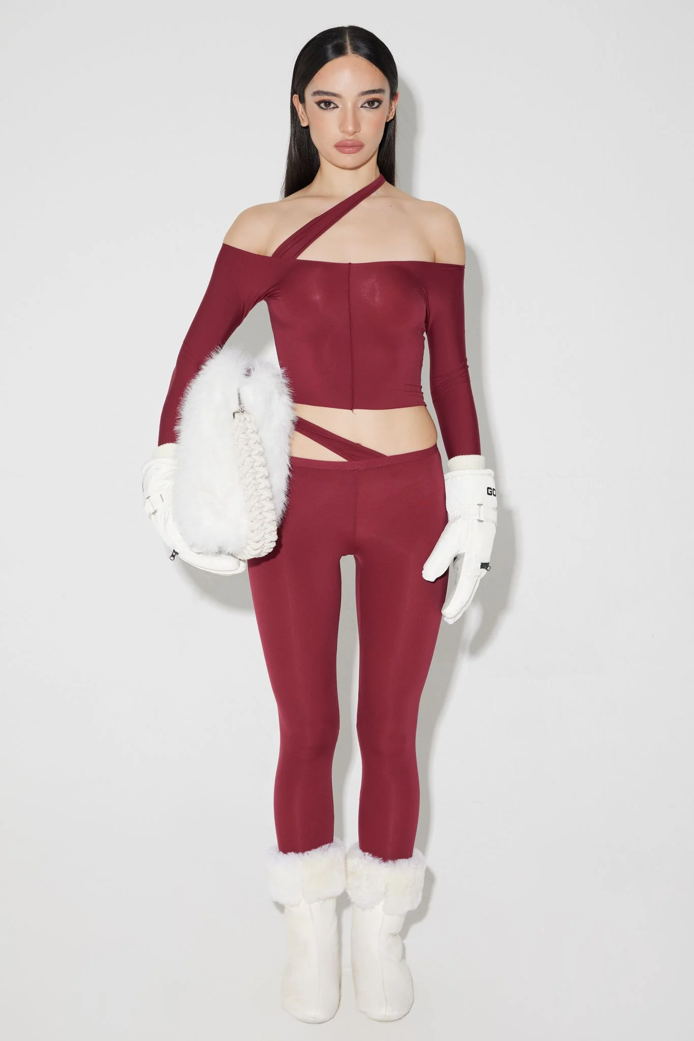 Hiko Top - Burgundy - Image 7