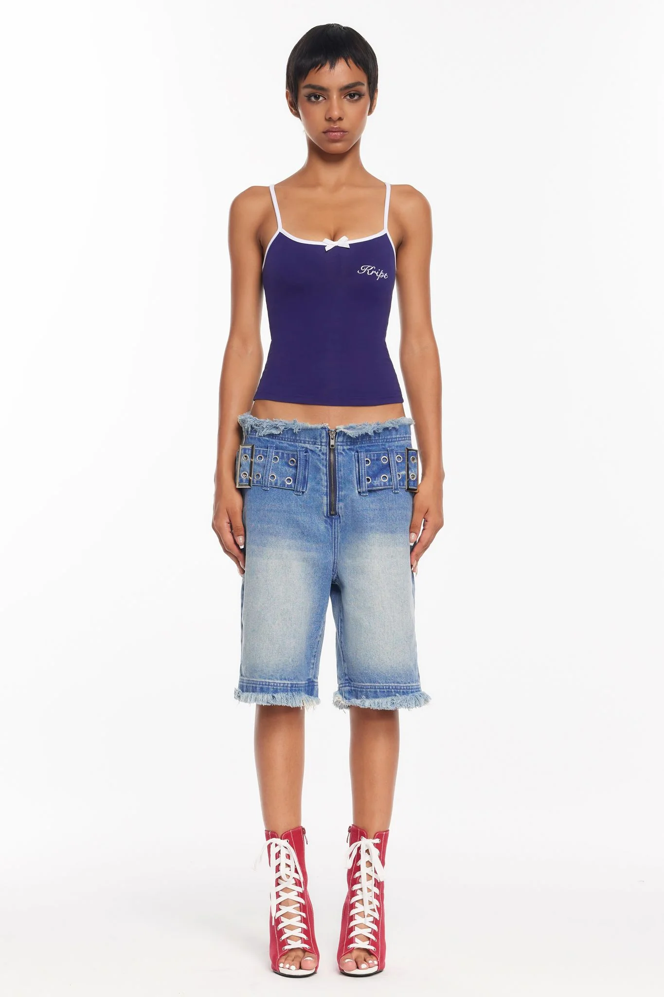 Jordan Tank Top - Navy - Image 3