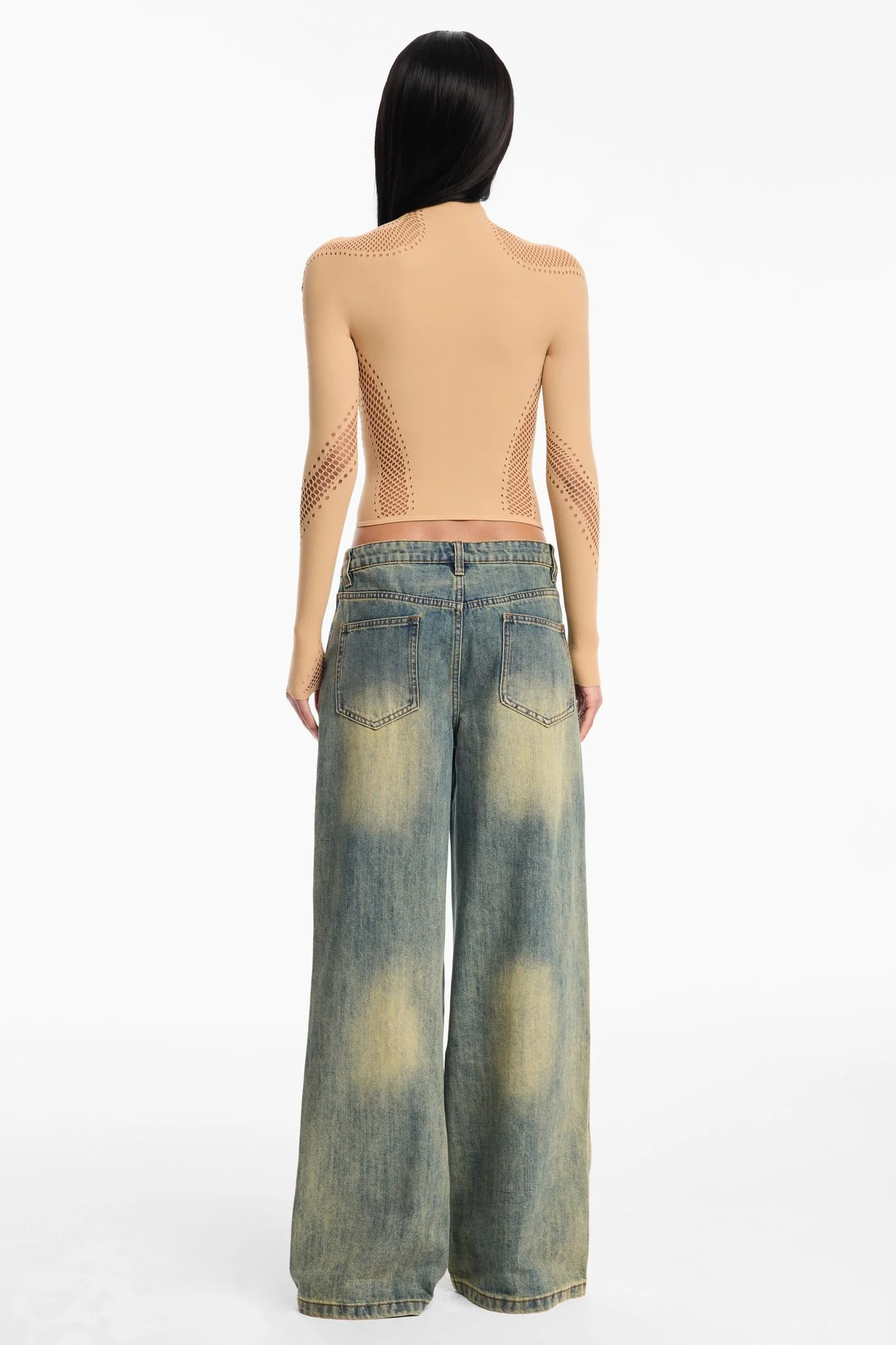 Nathalia Top - Beige - Image 4