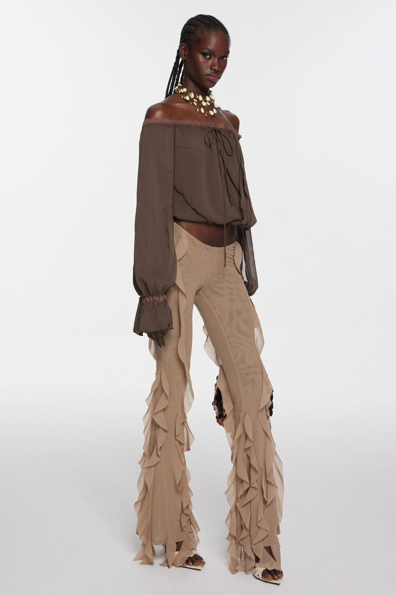Selenia Pants - Nude - Image 3