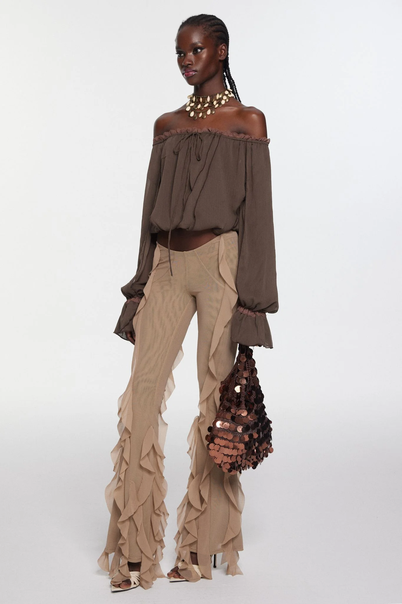 Selenia Pants - Nude - Image 4
