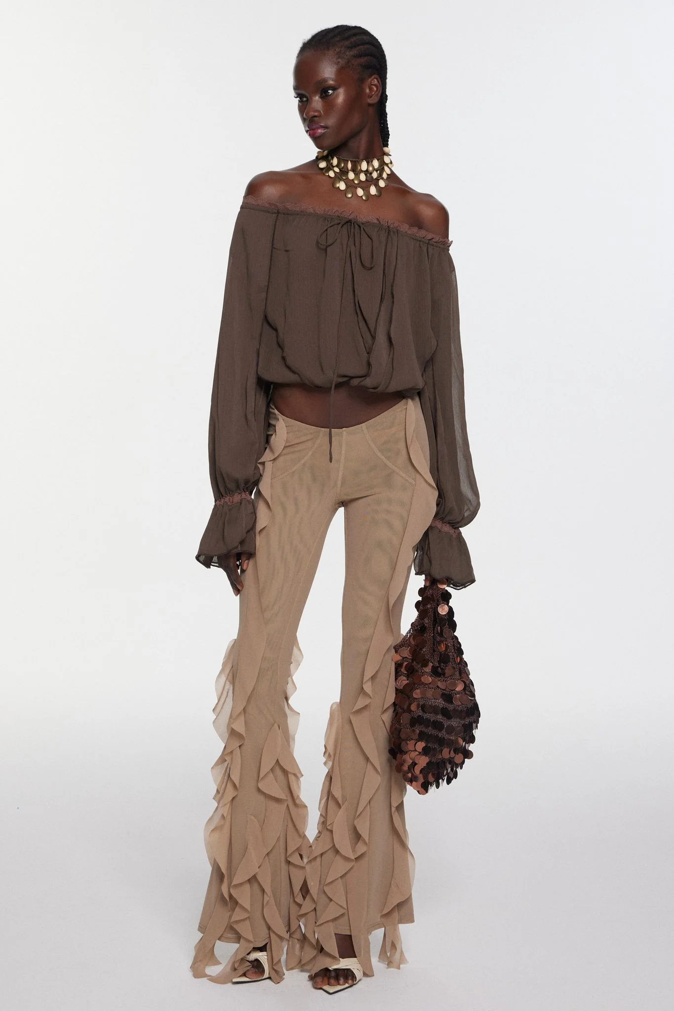 Selenia Pants - Nude - Image 7